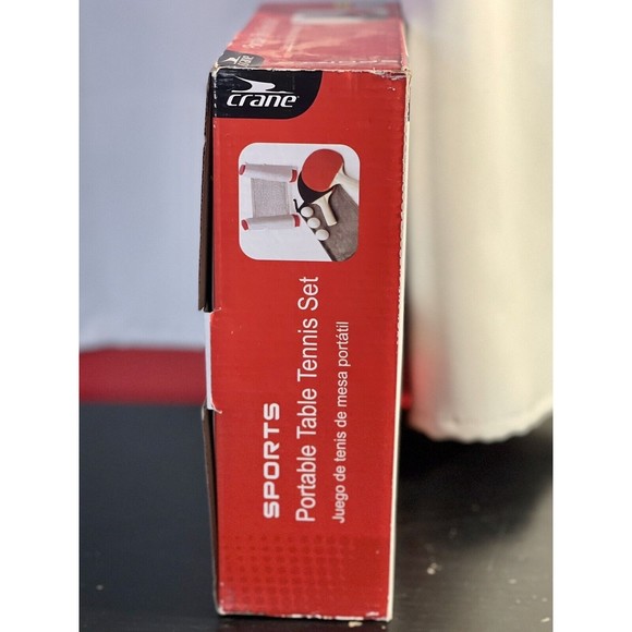 Portable Table Tennis Ping Pong Set Crane Sports New Unused Open Box - Picture 3 of 4